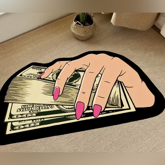 Boss Babe Money Rug - Picture 2 of 2